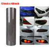12x48 Lights Smoke Vinyl Tint Headlight Taillight Wrap Black /Model