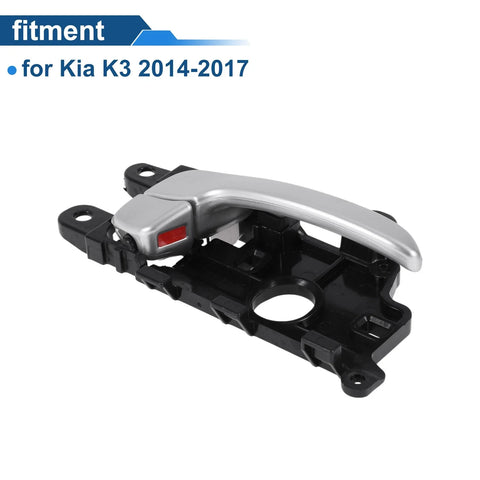 Kia K3 (2014-2017) Black Chrome Front Driver Side Door Handle