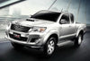 Toyota Hilux Fortuner Chrome Hood Scoop Cover V.4 (2012-2013)