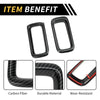 Ford Maverick Carbon Fiber Air Vent AC Outlet Cover Trim (2022-2024)