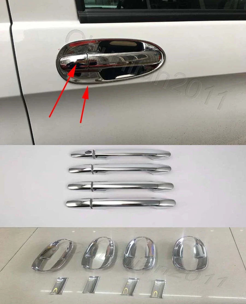Mercedes Benz V-Class Full Set Door Handle Bowl Cover Trim (2014-2020)