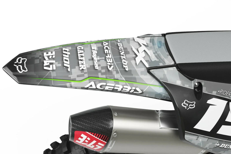 Kawasaki KX 65 (2000-2020) Decals Custom Graphics Kit BOSS Style