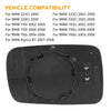 BMW 745i Mirror Glass Heated with Backing Plate