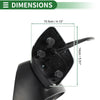 Honda Civic Left Side Door Mirror (2012-2013)