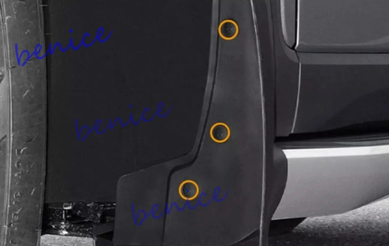 Volvo XC60 4 x Mud Flaps Splash Guard Mudguard Fender (2008–2013)