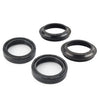 4 Pcs 47X58 MM Motorcycle Front Fork Damper Shock Absorber Seal