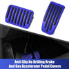 Tesla Model 3 Model Y (2017-2021) Blue Brake & Gas Pedal Covers