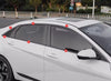 Hyundai Elantra Black Titanium Window Frame Molding Cover Trim (2024-2025)