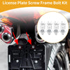 Universal Motorcycle License Plate Screws Cover 40mm M6