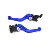 Yamaha 2 x Pair Blue Motorcycle Brake Clutch Levers Handlebars
