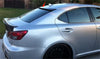 Lexus IS 250 / 350 / F Sedan Glossy Black Rear Roof Spoiler Wing (2006-2013)