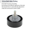 BMW Series 3 (1998-2005) - 1 Pcs Black Drive Belt Idler Pulley