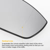 Ford Galaxy Right Side White Heated Mirror Glass (2006-2015)