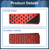 Jeep Grand Cherokee 2022-2025 Aluminum Alloy Red Footrest Pedal Cover