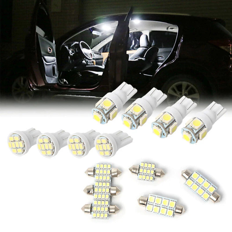 T10 31mm Map Dome & License Plate 14PCS White LED Interior Lights