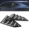 Chevy Camaro Rear Side Window Louver Vents Cover Trim (2016-2018)