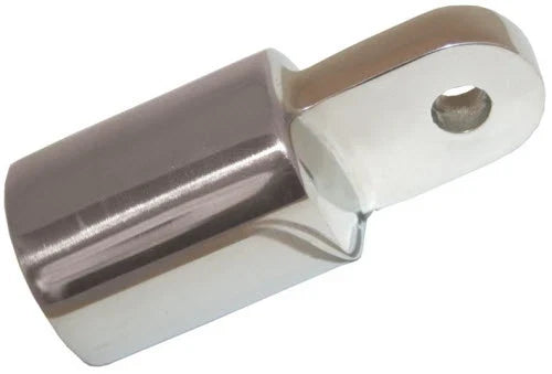 25mm Tube, 316 Stainless Steel Boat Canopy Fitting Bow End