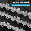 12" Semi Chisel Tungsten Carbide Chainsaw Chain 3/8LP .050 44DL