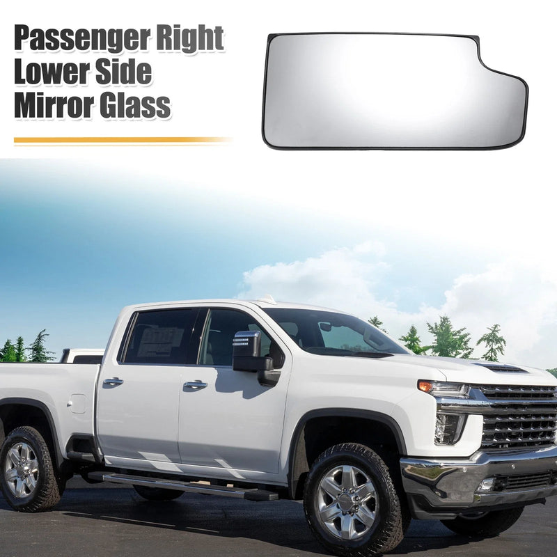 Chevy / GMC 1500 2500 3500 Passenger Right Tow Mirror Glass Lower