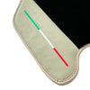 Ferrari F430 2004-2009 - AutoWin Brand, Beige Leather Black Floor Mats