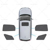 Kia Sportage Triangular Rear Window Magnetic Mesh Sunshades (2021-2024)