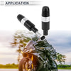 8mm Aluminum Alloy Motorcycle Slider Frame 2 x Pcs Silver Tone
