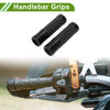 Motorcycle 7/8" 22mm Hand Grips Aluminum Alloy Black