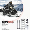 Ski-Doo GSX GTX MXZ Renegade Summit Front Ski Leg Repair Kit (2007–2023)