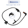 Dodge Charger ABS Wheel Speed Sensor Front Left Right (2006 - 2010)