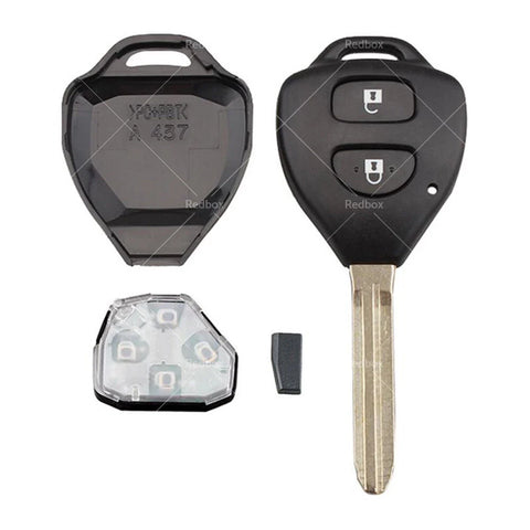 Toyota Hilux / Yaris (2005-2009) 4D-67 Remote Car Key
