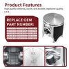 Honda CR80R Piston w/ Ring Kit Gaskets Top End Rubuild Kit (1992–2002)