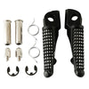 Kawasaki Ninja ZX10R Matte Black Front Footrest Pegs (2004-2005)
