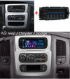 Dodge Chrysler Jeep 6.8" Android Stereo Radio GPS Navigation (2017-2023)