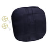Universal Fit Black Front Driver Seat Button Cover Cushion Protector