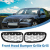 BMW 335is 328i xDrive 335i xDrive E92 Pair Front Hood Bumper Grille