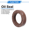Make Model Oil Seal 30x47x10mm FKM Brown 2 x