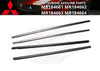 Mitsubishi MITSUBISHI Genuine Front & Rear Door Window Moulding Set
