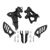 Suzuki GSXR600 GSXR750 Black Rider Driver Footrests Bracket (2006-2010)