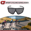 Set / Goggles / Motorcycle Riding Goggles Black Lens Black Gray Frame PC UV400