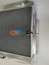 Chevy Impala L6 V8 3 Row Aluminum Radiator (1959-1963)