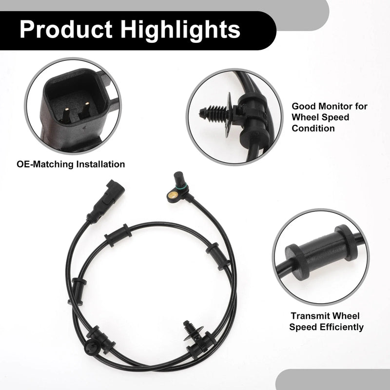 Dodge Ram 2500 3500 Laramie ABS Wheel Speed Sensor (2003-2010)