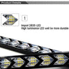 Car Turn Signal Light 9LED Amber/Red LED Flowing Strip Lamp
