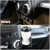 Jeep Wrangler JK JKU Cell Phone Mount Holder Drink Cup Bracket (2012-2018)