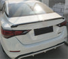 Nissan Sentra Sedan 4-Door Glossy Black Rear Boot Spoiler Wing (2020-2024)