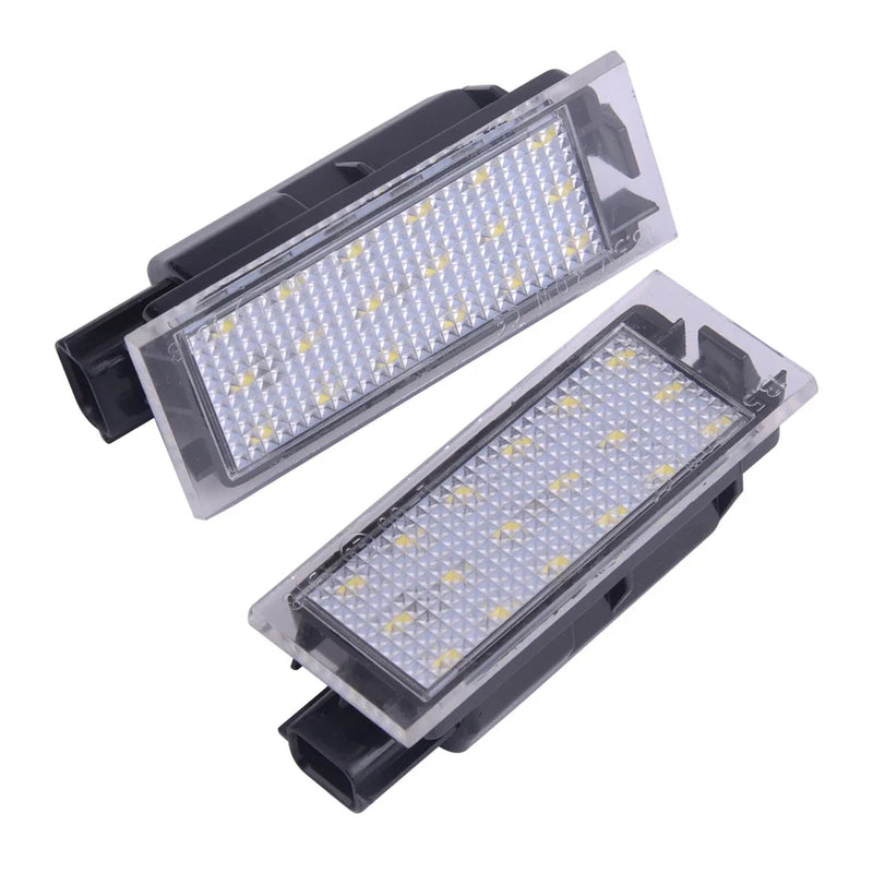 Renault Vel Satis Laguna MK II LED License Plate Lights Pair (2005-2007)