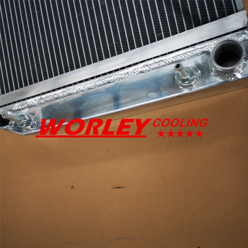 Jaguar XJS V12, XJ12 HE 5.3L, 6.0L 62MM Aluminum Radiator (1976-1996)