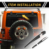Jeep Wrangler Rear Window Wiper Arm Blades Cover (2011-2023)