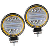 ATV Truck 4 x 4LED Work Light Bar Round Spot Flood Driving Light (N/A)