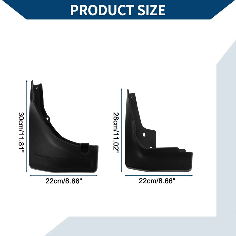 Mercedes-Benz GLC Mud Flaps Splash Guards Set (2014-2016)
