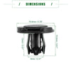 Infiniti Q50 40 Pcs Cowl Bumper and Fender Liner Push Clips